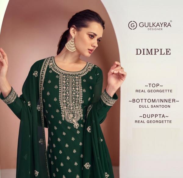 Gulkayra Dimple Georgette Exclusive Designer Salwar Suit Collection